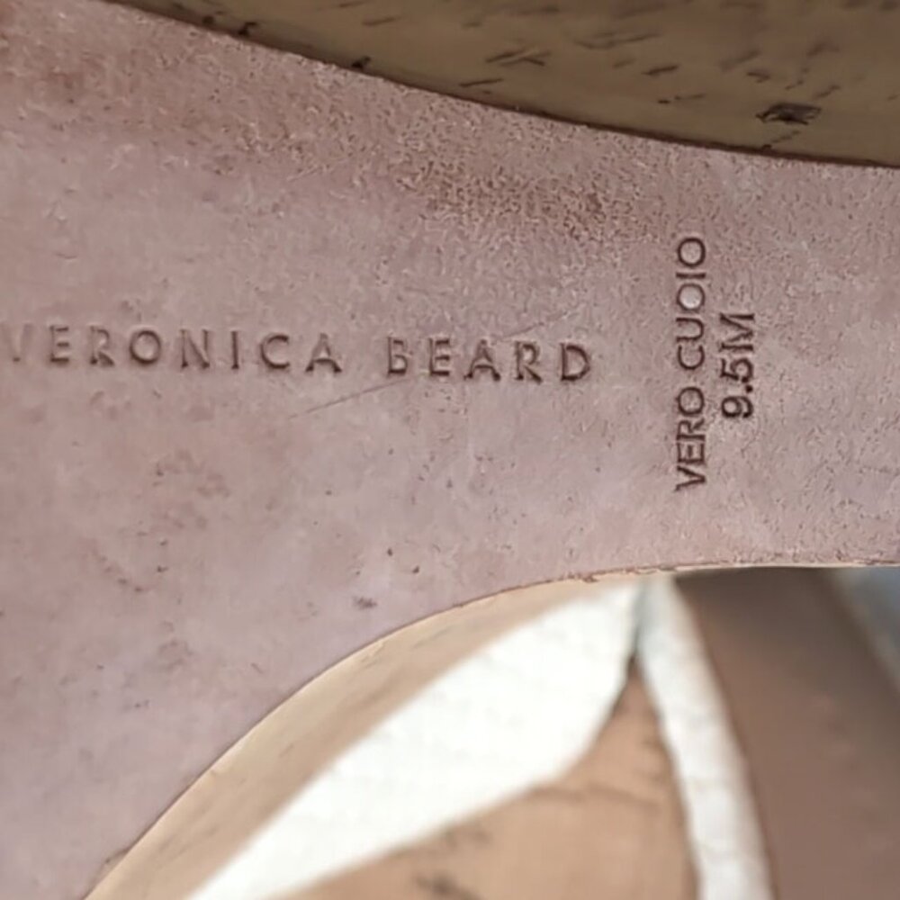 Veronica Beard Womens 9.5 DALI Python White 5" WE… - image 9